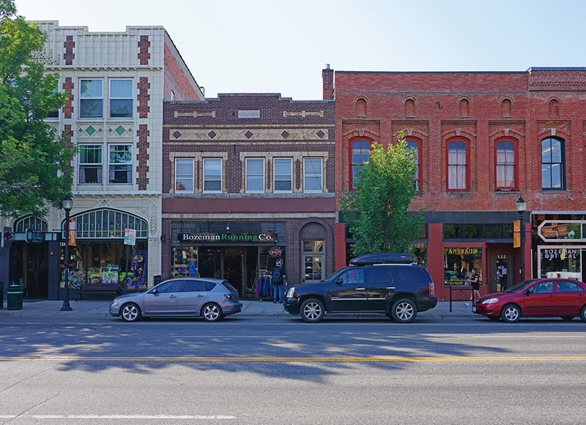 Downtown Belgrade Montana