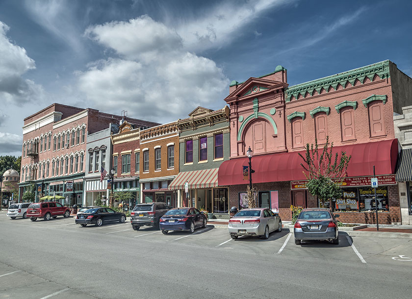 Downtown Elkhorn Nebraska