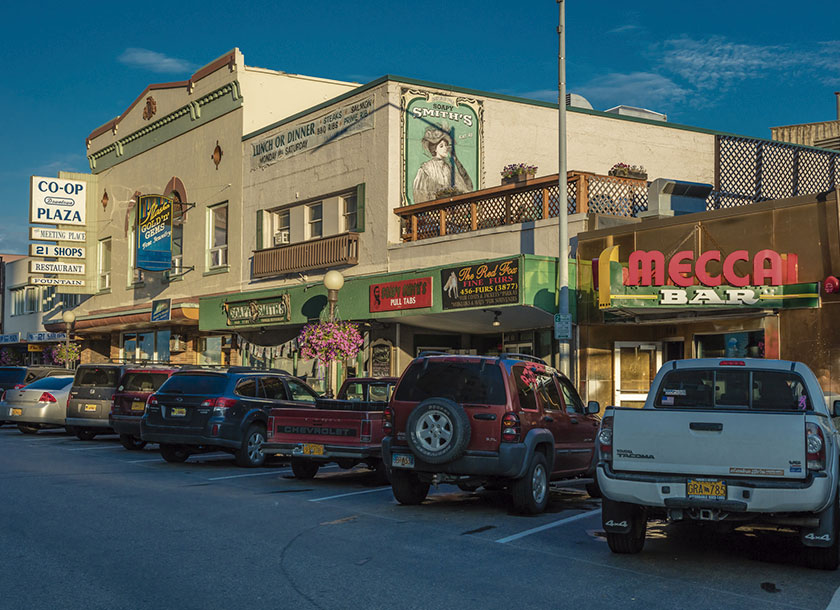 Downtown Fairbanks Alaska