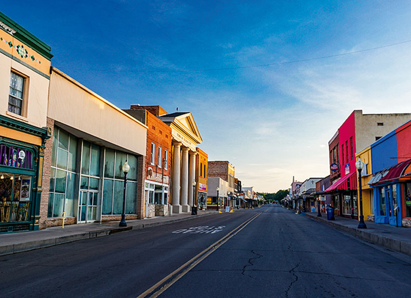 Downtown of Los Lunas New Mexico