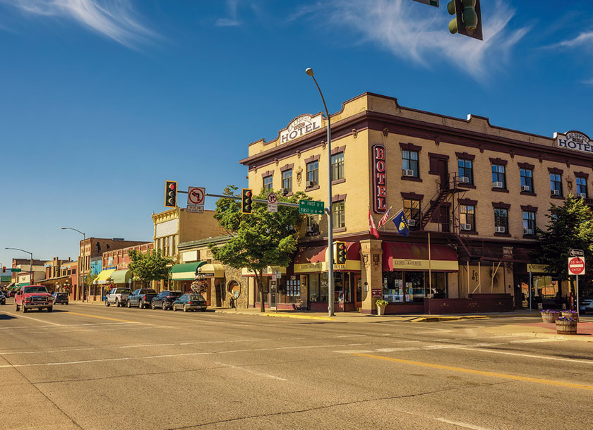 Downtown Whitefish Montana