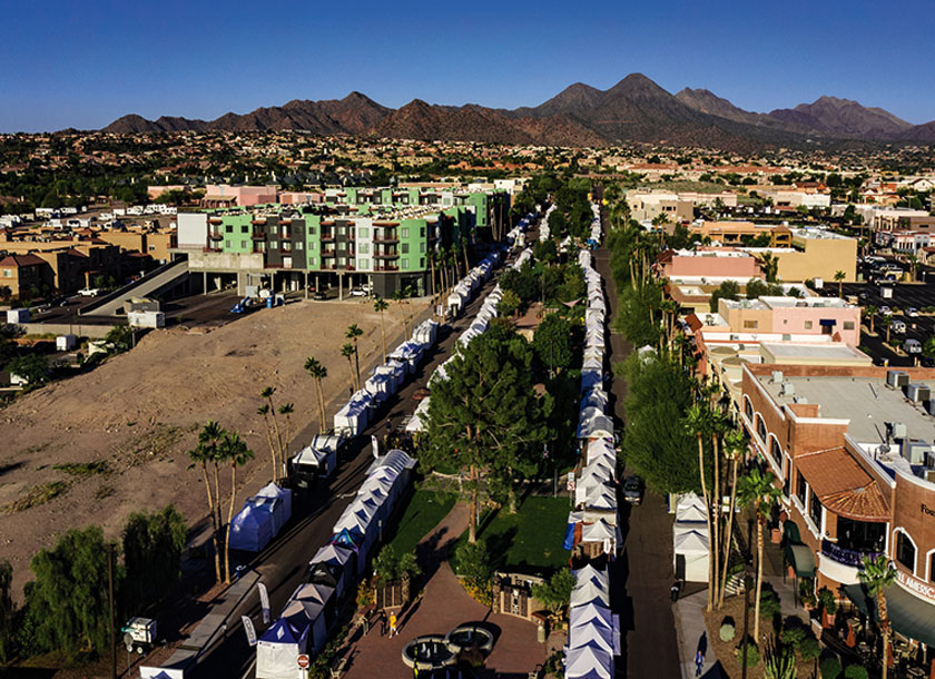 Downtown in Fountain Hills Arizona