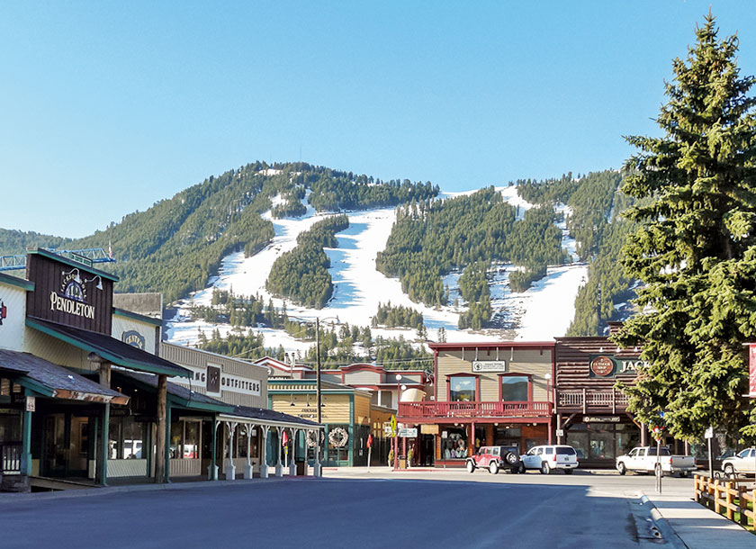 Downtown of Jackson Wyoming