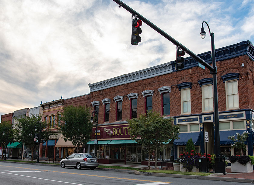 Historic buildings in Statesville North Carolina