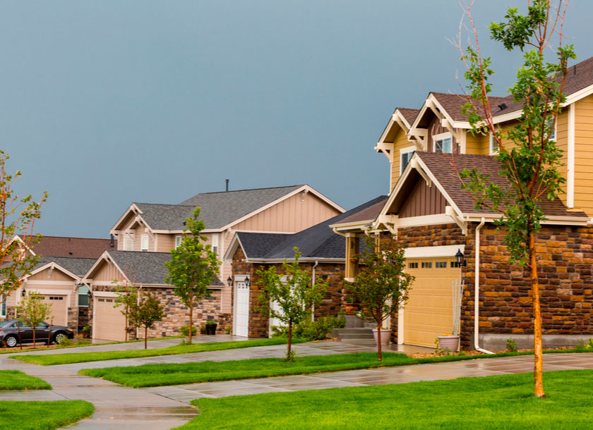 Houses in Castle Rock Colorado