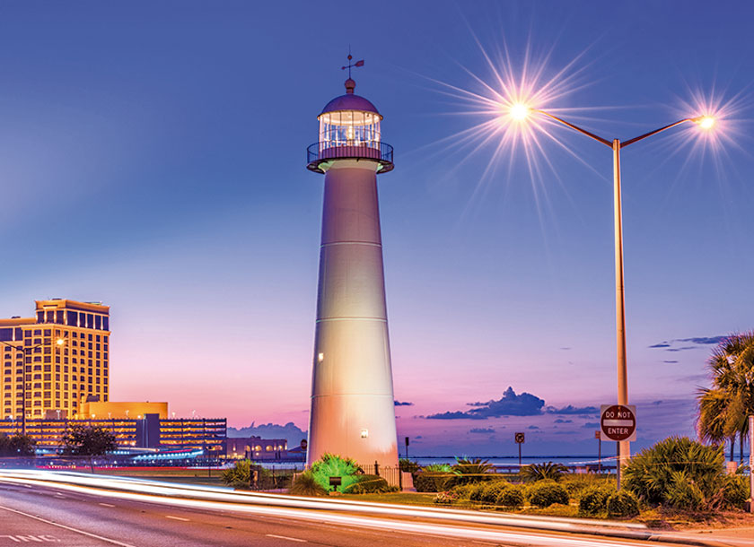 Lighthouse of Biloxi Mississippi