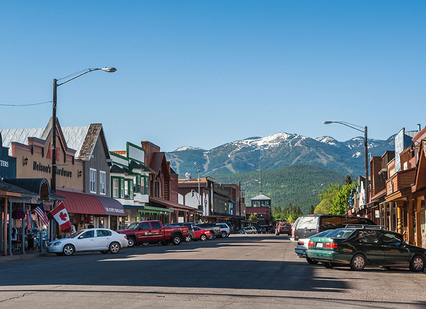 Main Street in Havre Montana