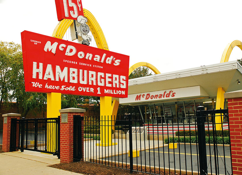 McDonalds museum in Des Plaines Illinois.