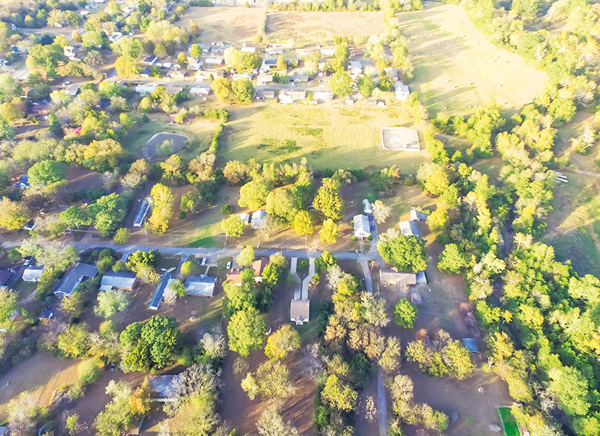 Neighborhood in Maumelle Arkansas