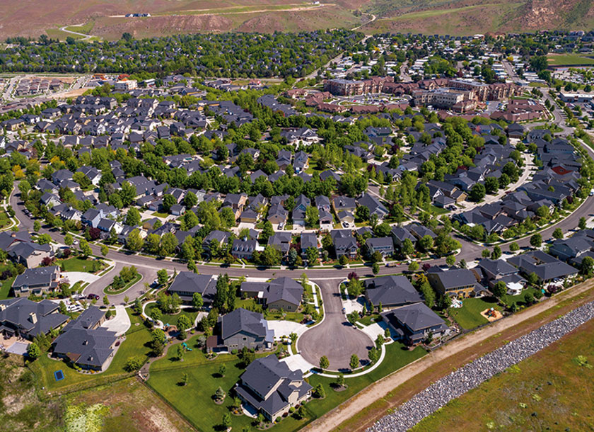 Neighborhood in Eagle Idaho