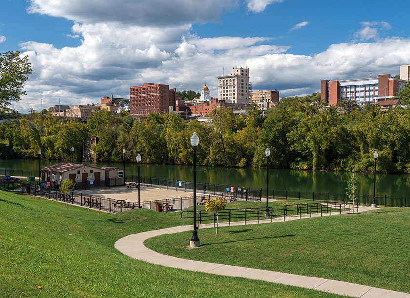 Palantine Park in Fairmont West Virginia