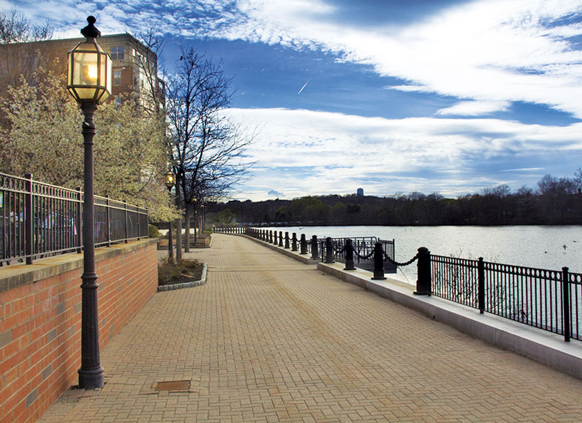 Riverwalk in Waltham Massachusetts