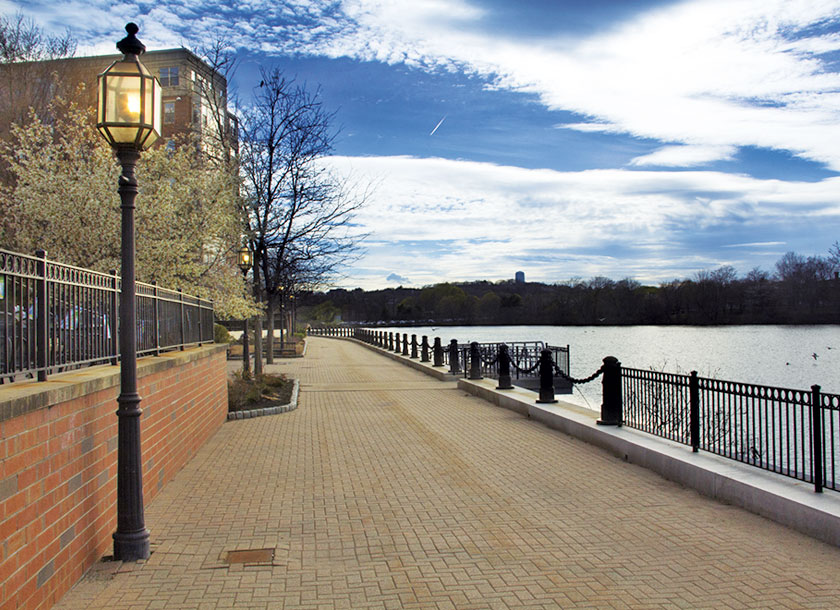 Riverwalk in Waltham Massachusetts