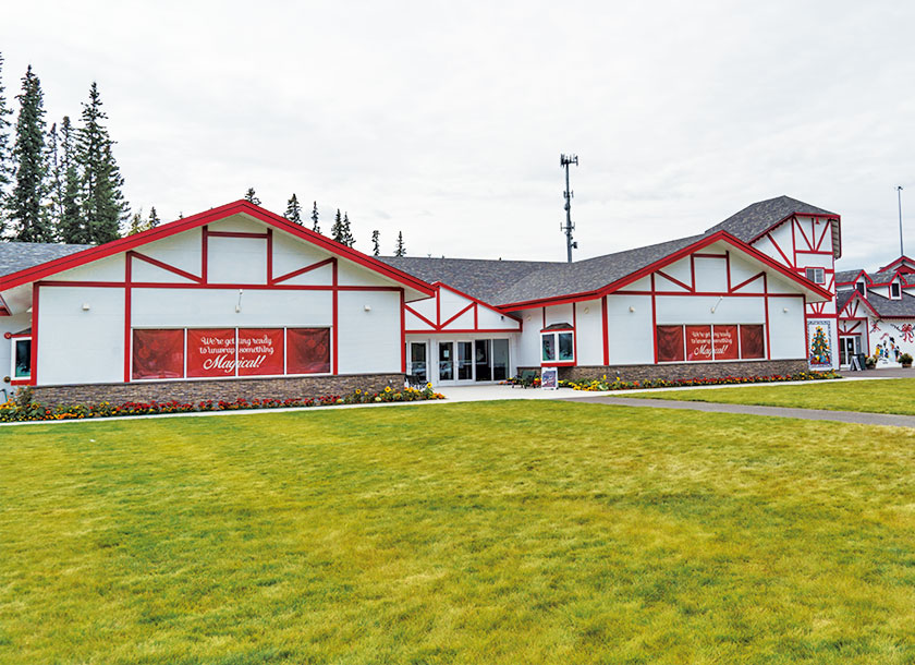 Santa Claus House in North Pole Alaska