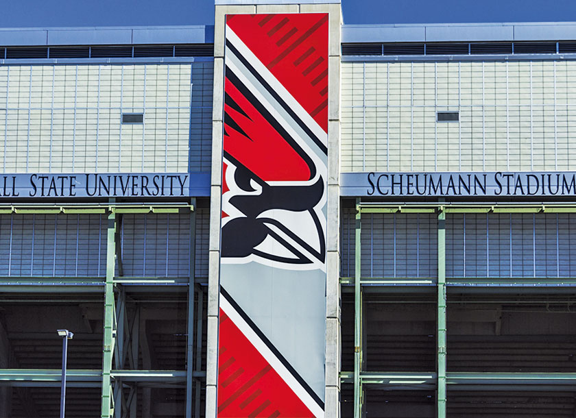 Scheumann Stadium in Muncie Indiana