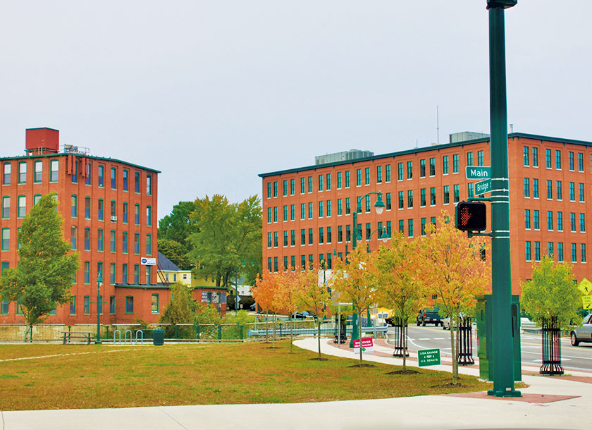 Small town in Westbrook Maine