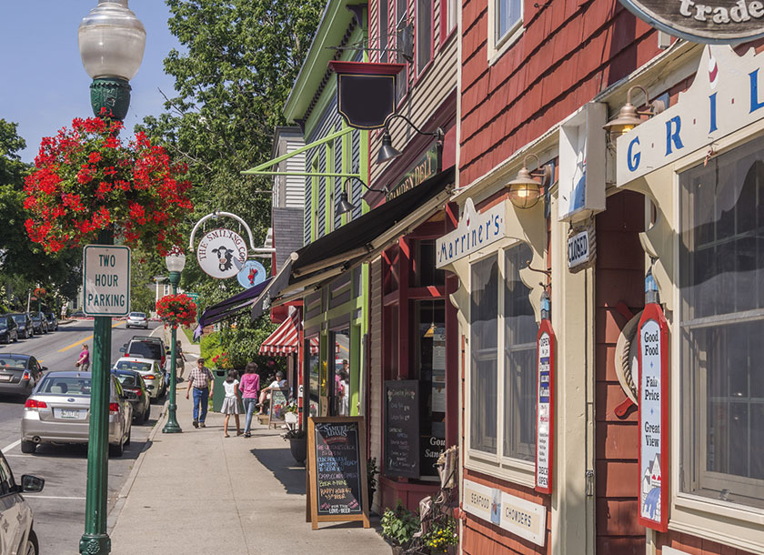 Street in Waterville Maine