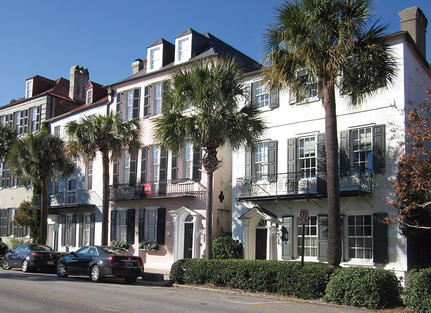 Street and buildings Greenwood South Carolina