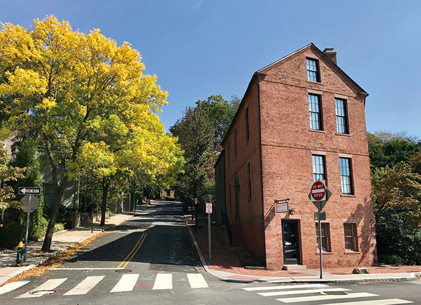 Streets in Coventry Rhode Island