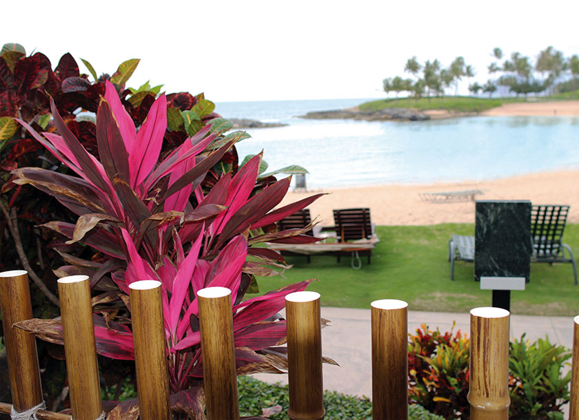 Tropical resort in Kapolei Hawaii