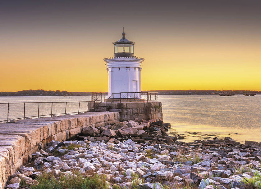 View Lighthouse South Portland Maine