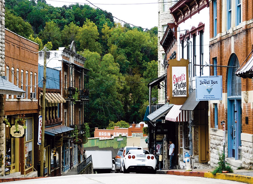 View buildings and street Scott Arkansas