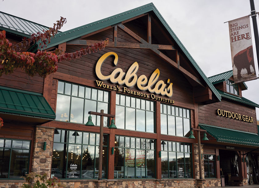 A Cabelas store exterior Tualatin Oregon