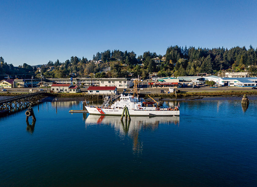 Beautiful view Coos Bay Oregon