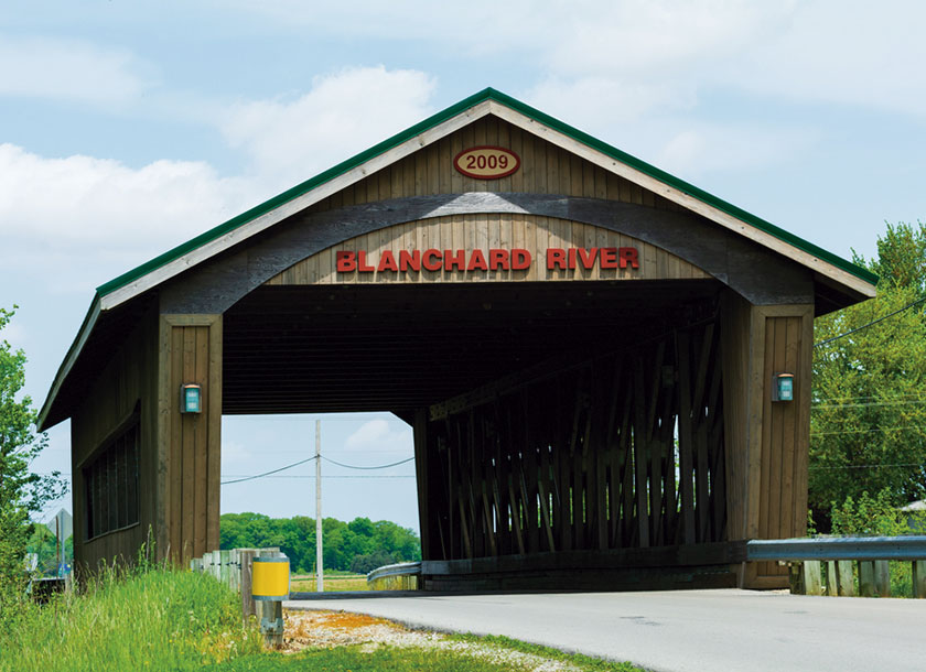 Bridge Blanchard in Marion Ohio