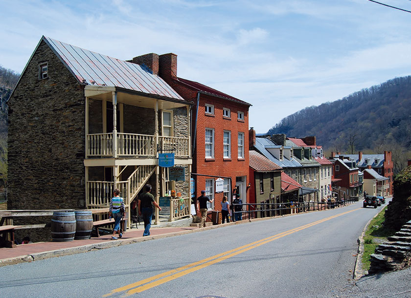 Buildings downtown Weirton West Virginia