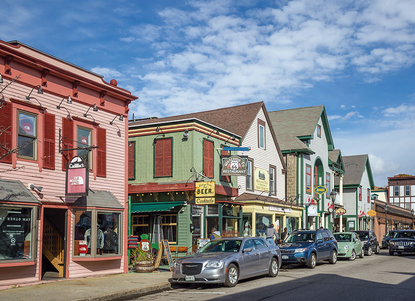 Downtown Gorham Maine