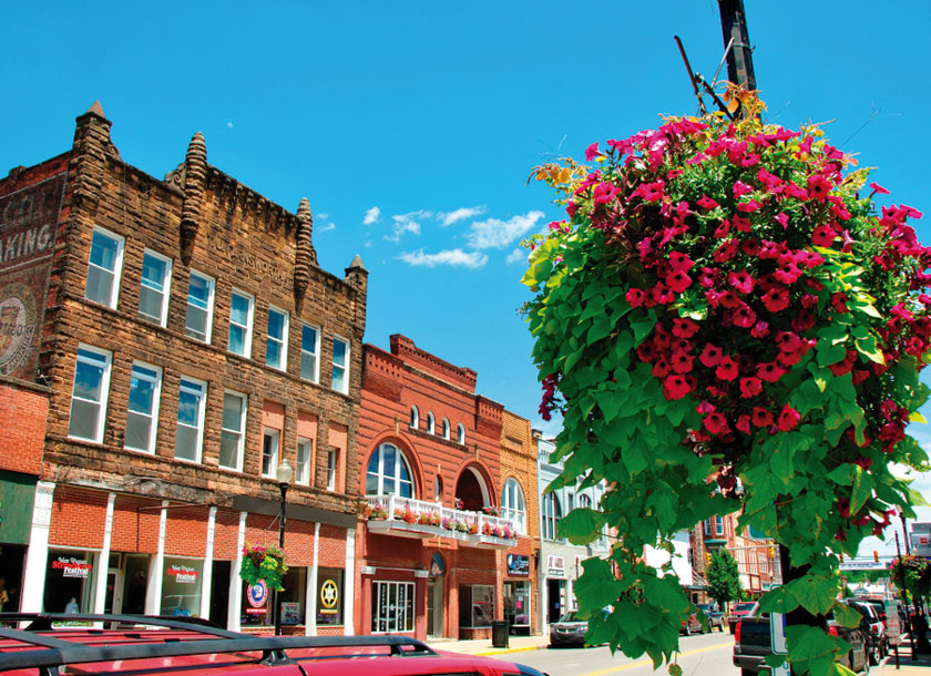 Downtown of Buckhannon West Virginia