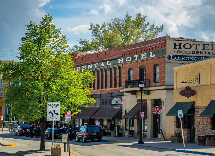 Downtown of Buffalo Wyoming