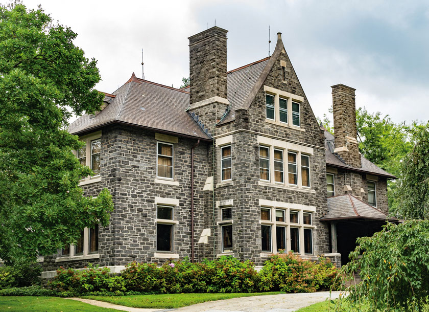 Graystone Mansion in Coatesville Pennsylvania