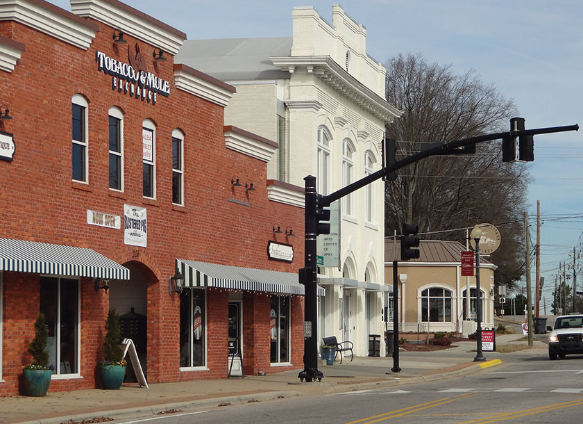 Historic Downtown Apex North Carolina