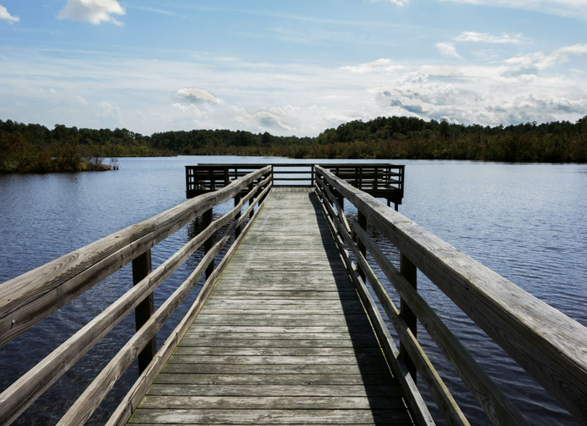 Lake in Milton Delaware