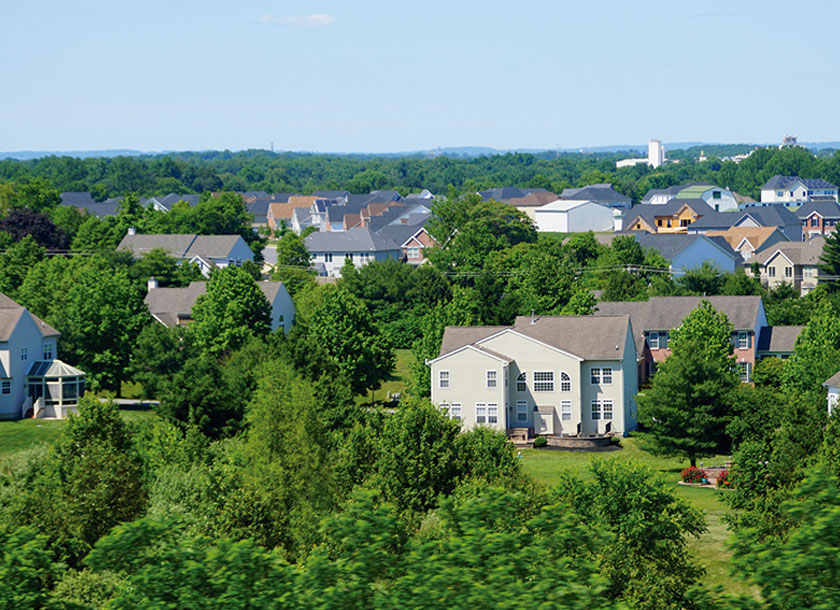 Neighborhood in Townsend Delaware