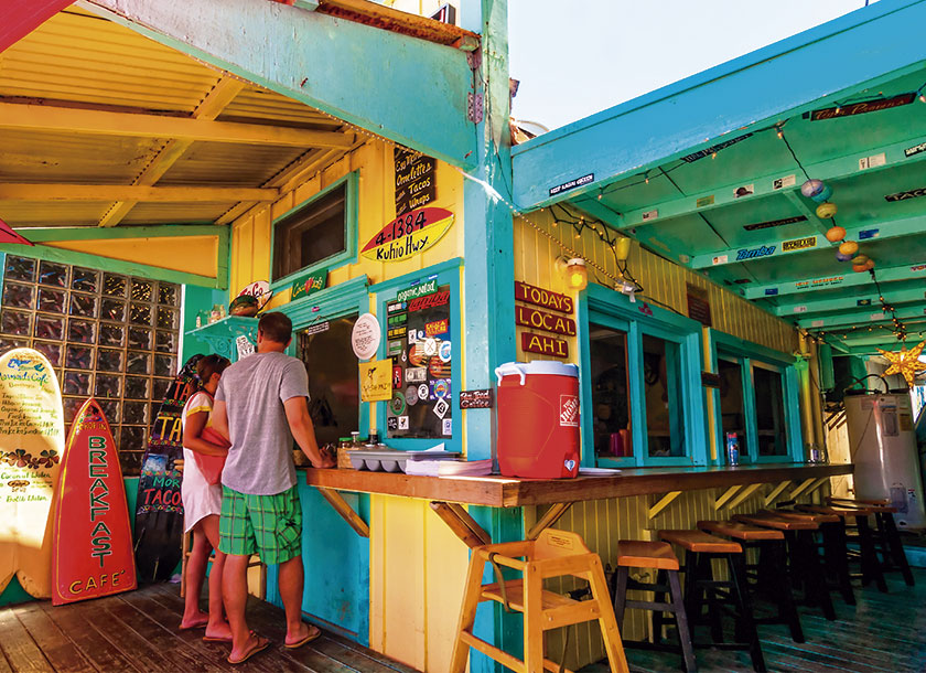 Popular Mermaids Cafe Kapaa Hawaii