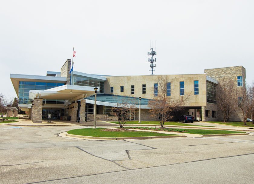 Public Library in Menomonee Falls Wisconsin