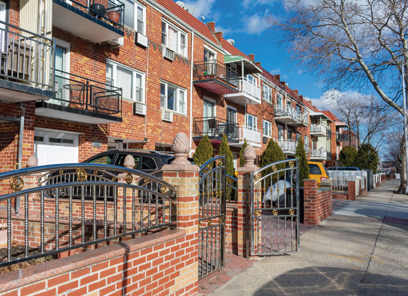 Residential Buildings Jackson Heights New York