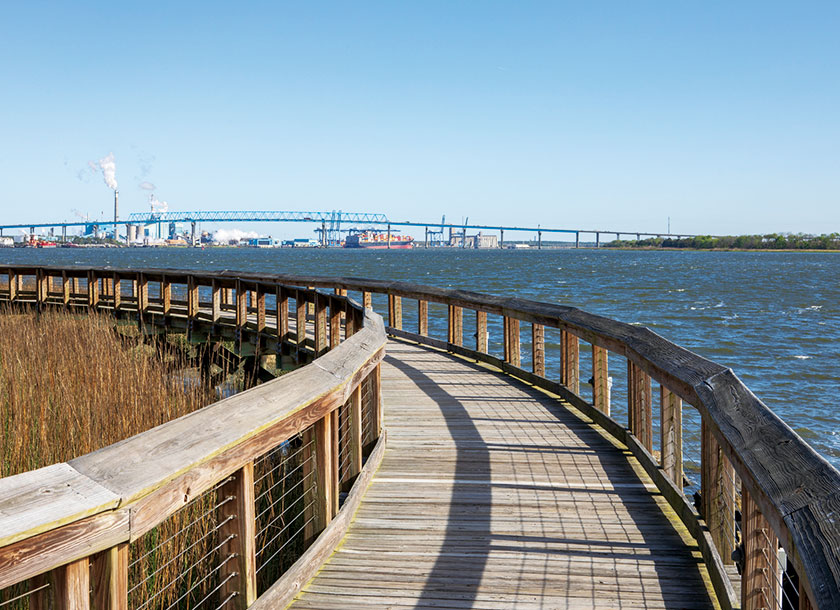 Riverfront Park in North Charleston South Carolina