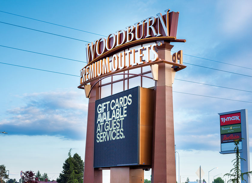 Sign in Woodburn Oregon
