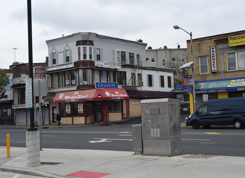 Street and Downtown Irvington New Jersey