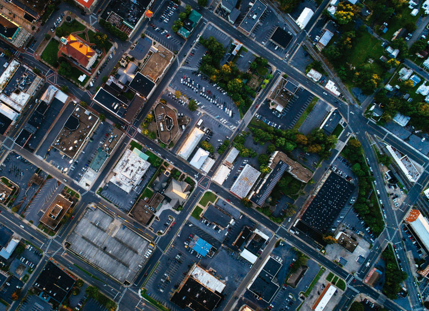 Streets of Harrisonburg Virginia