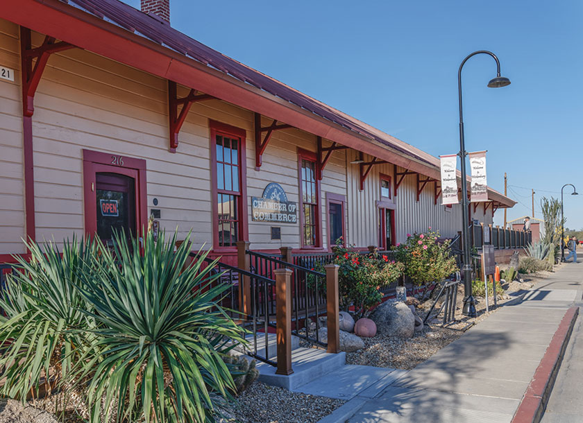 The Chamber of Commerce building Wickenburg Arizona