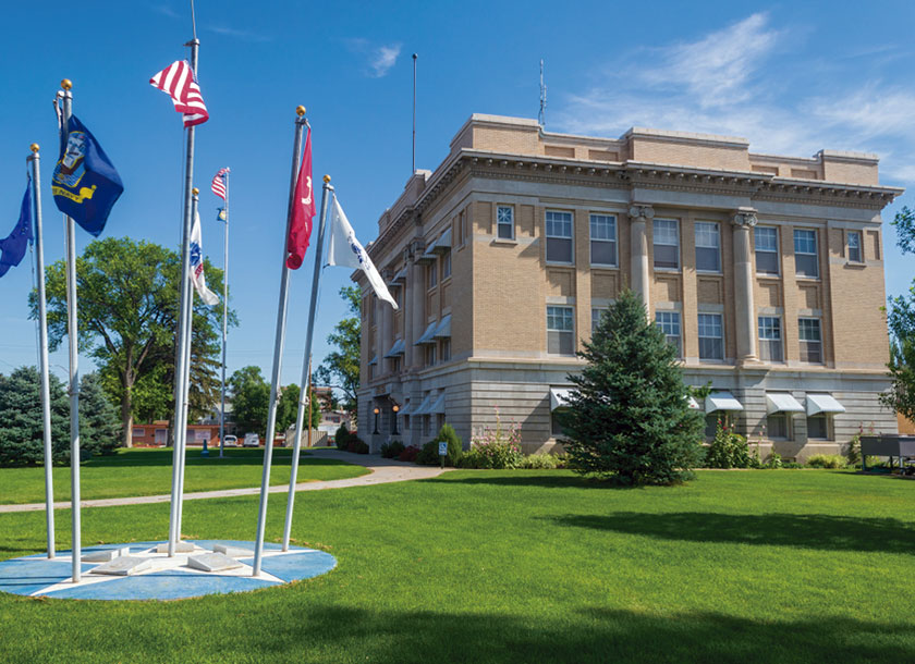 View downtown Alliance Nebraska