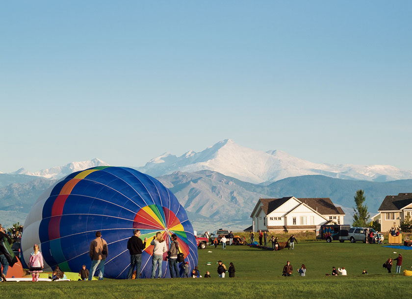 Annual Balloon Festival of Erie Colorado