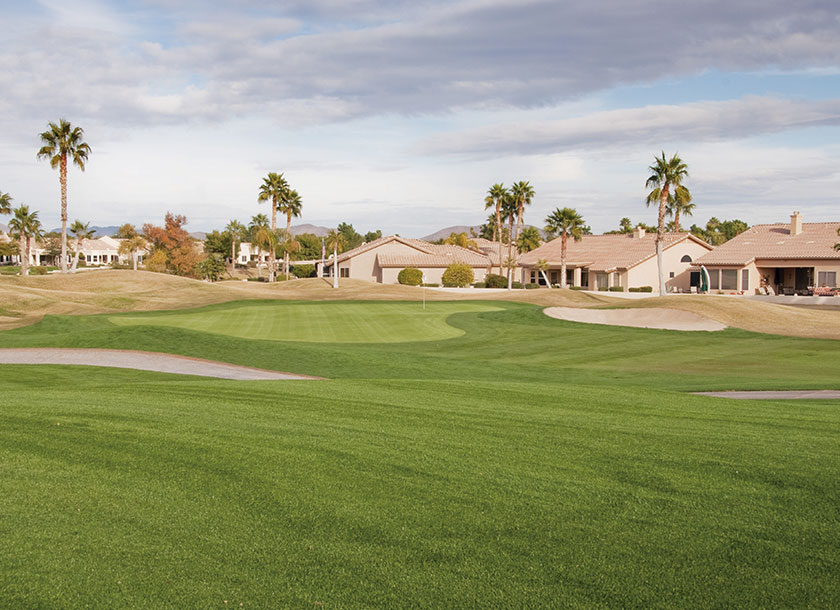 Golf and residential house Rio Verde Arizona