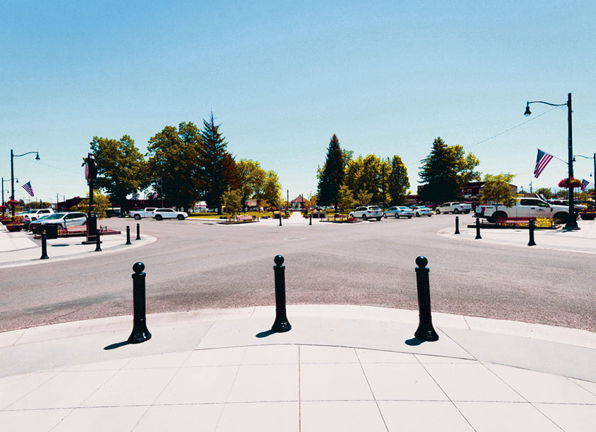 Historic Downtown and Square Rupert Idaho