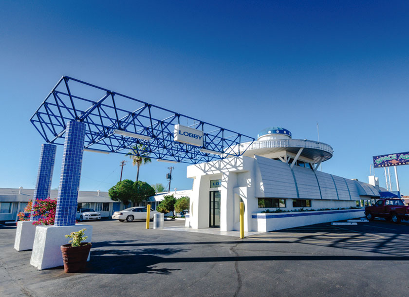 Hotel to NASA Space Age in Gila Bend Arizona
